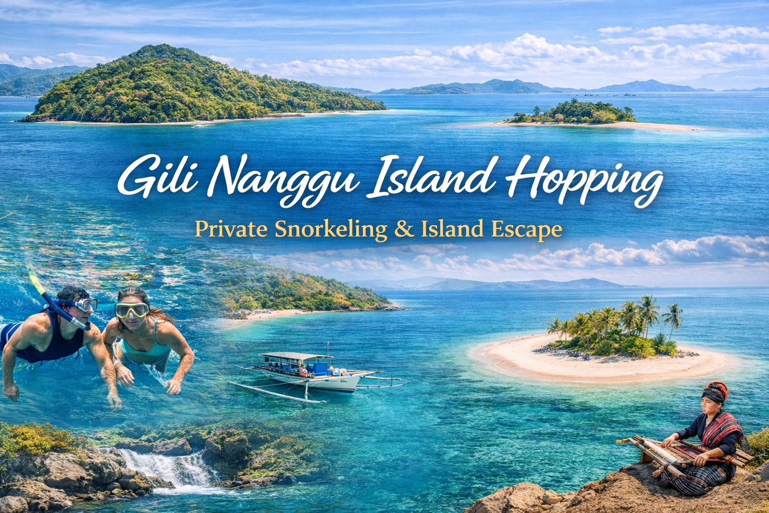 Gili Nanggu Island Hopping