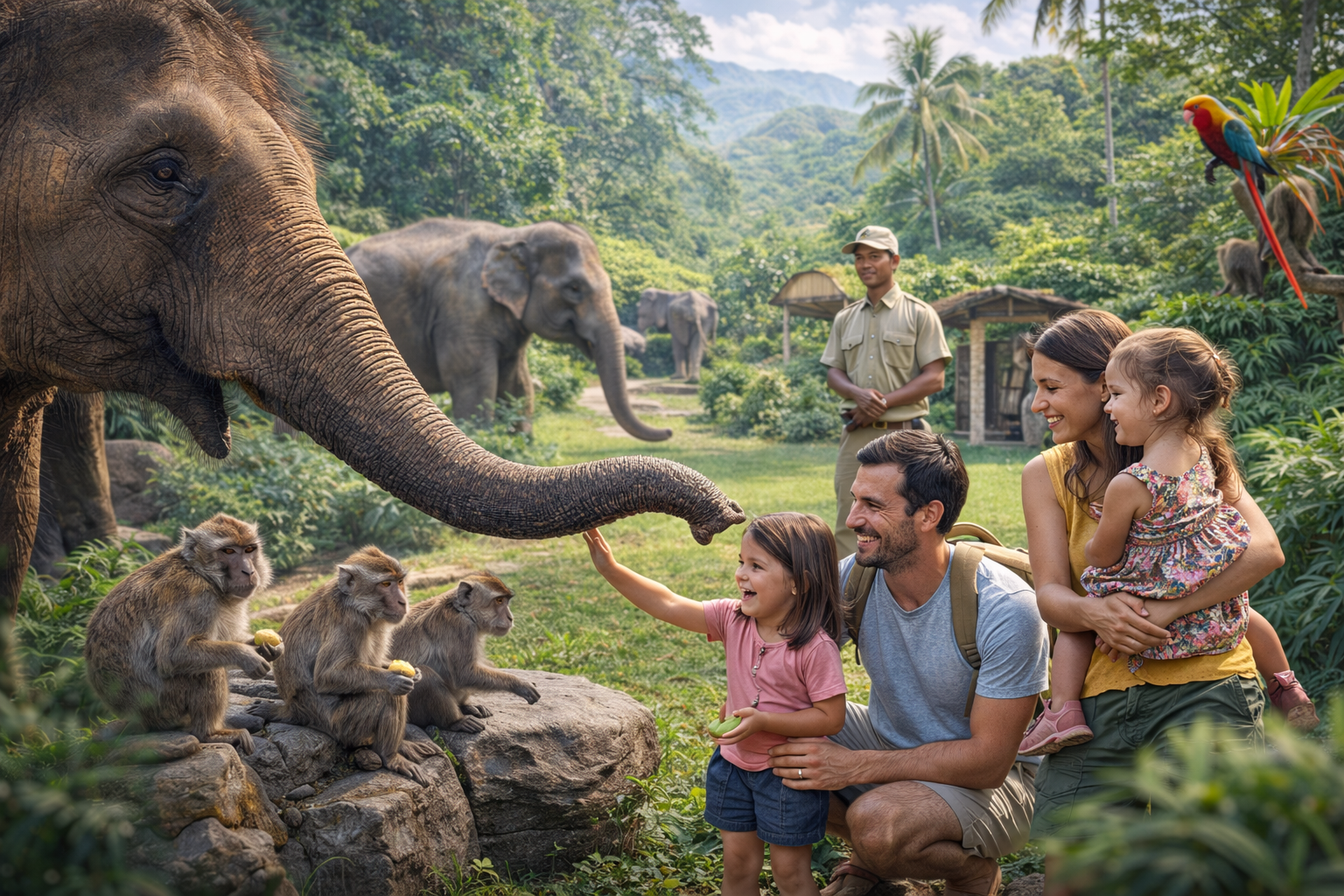 Lombok Wildlife Park Tour