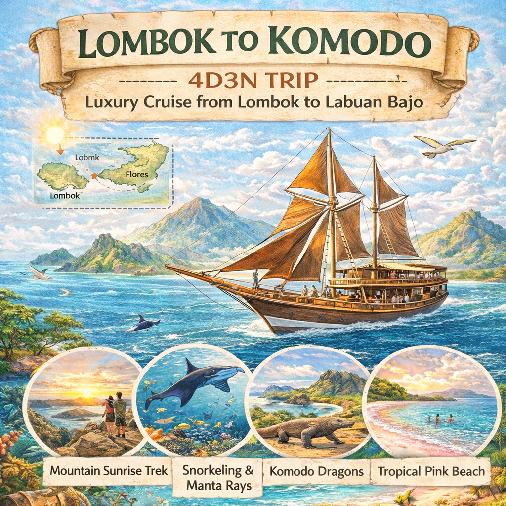 Lombok to Komodo 4D3N