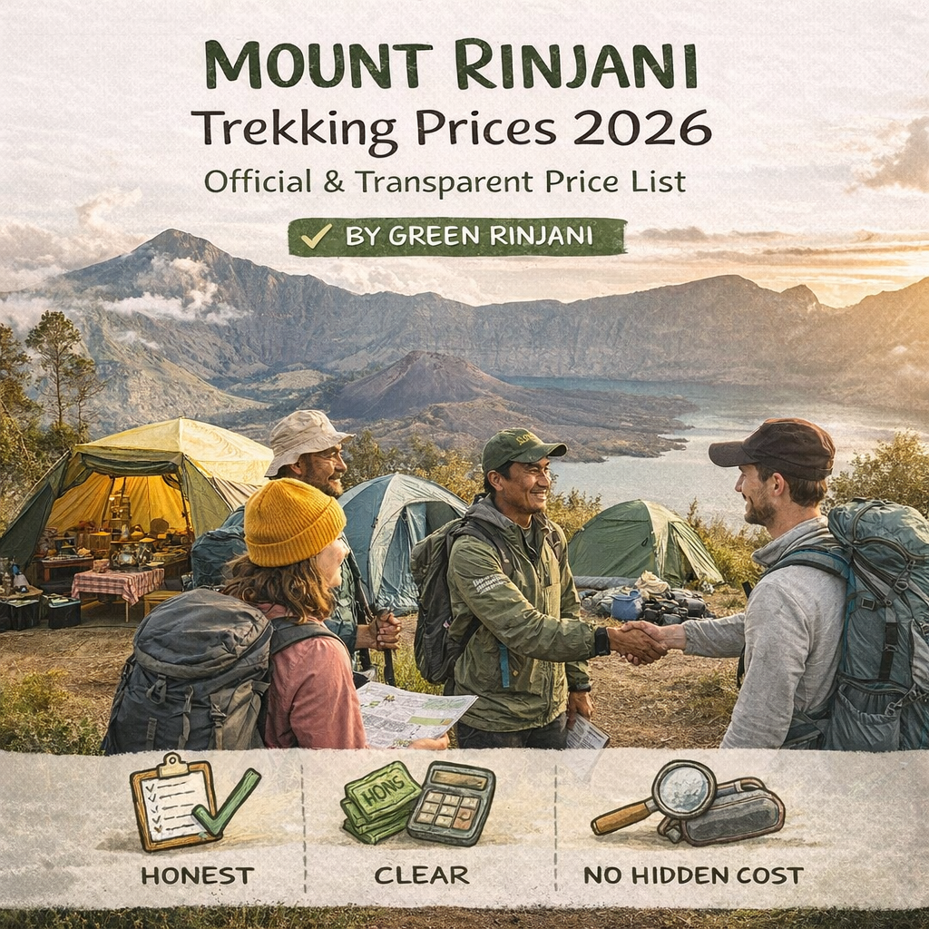 mount rinjani trekking price