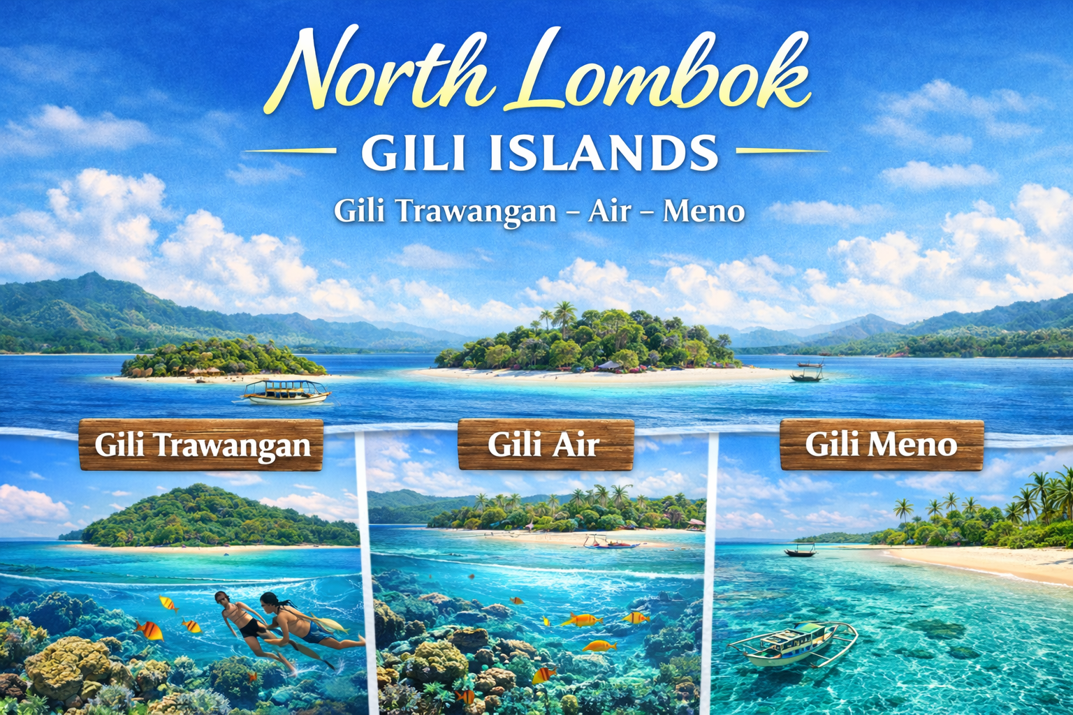 North Lombok Gili Islands
